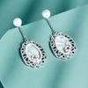 S925 Sterling Silber Ohrringe im chinesischen Stil Damen Vielseitige Ohrringe Hochwertiger Schmuck