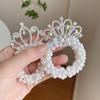 Kristall Kinder Stirnband Kopfschmuck Prinzessin Perle Haarnadel Krone Blumenmädchen Haargummi Haarreif Haaraccessoires