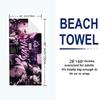 Nana Print Beach Towel, Large Soft Quick Dry Towel for Beach Camping Swimming