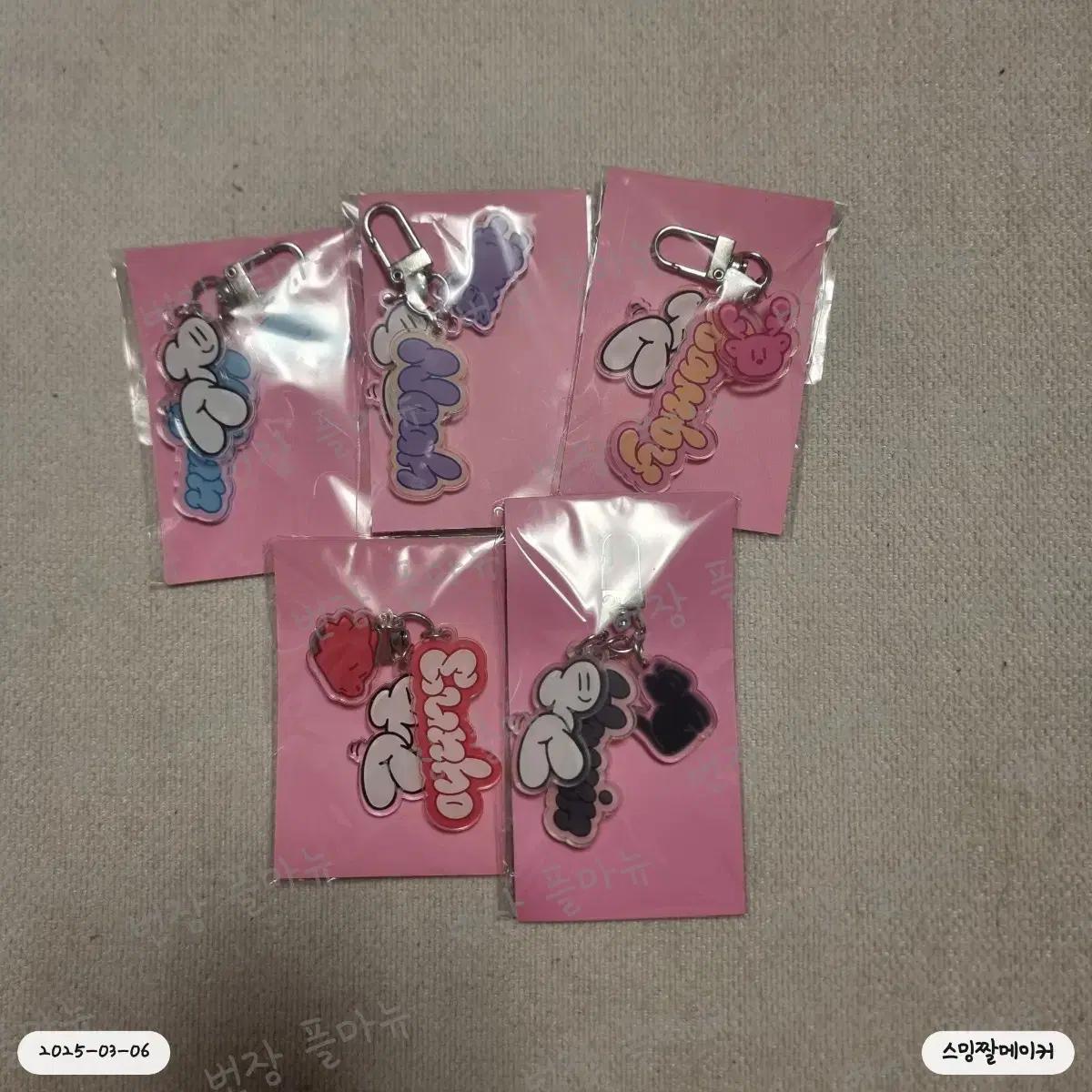 

Plave Samu Why Why Why Key Ring Set