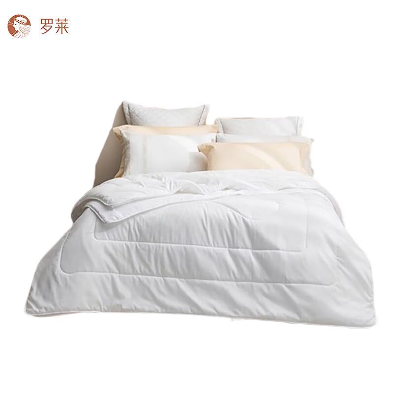 LUOLAI All-Season Tussah Silk Wool Anti-Mite Duo Duvet