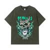 275 GSM Washed T-shirts 100% Cotton Kaiju No 8 V19 Kafka Print Unisex Heavy Cotton T Shirt