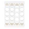 Wall Mountable Coffee Pod Holder 20 Pods Capacity Coffee Capsule Organizer  For Kitchen Countertop