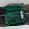 110.30 Carat Emerald Cut Green Moldavite Loose Gemstone Pendant Stone