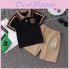 Childrens Summer Polo Shorts Set With Soft Cotton Fabric For Toddler Boys Ages 1 To 3