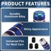 INFINAUTO Car Shift Knob 9.5cm Universal Auto Manual Car Gear Shift Knob with 3