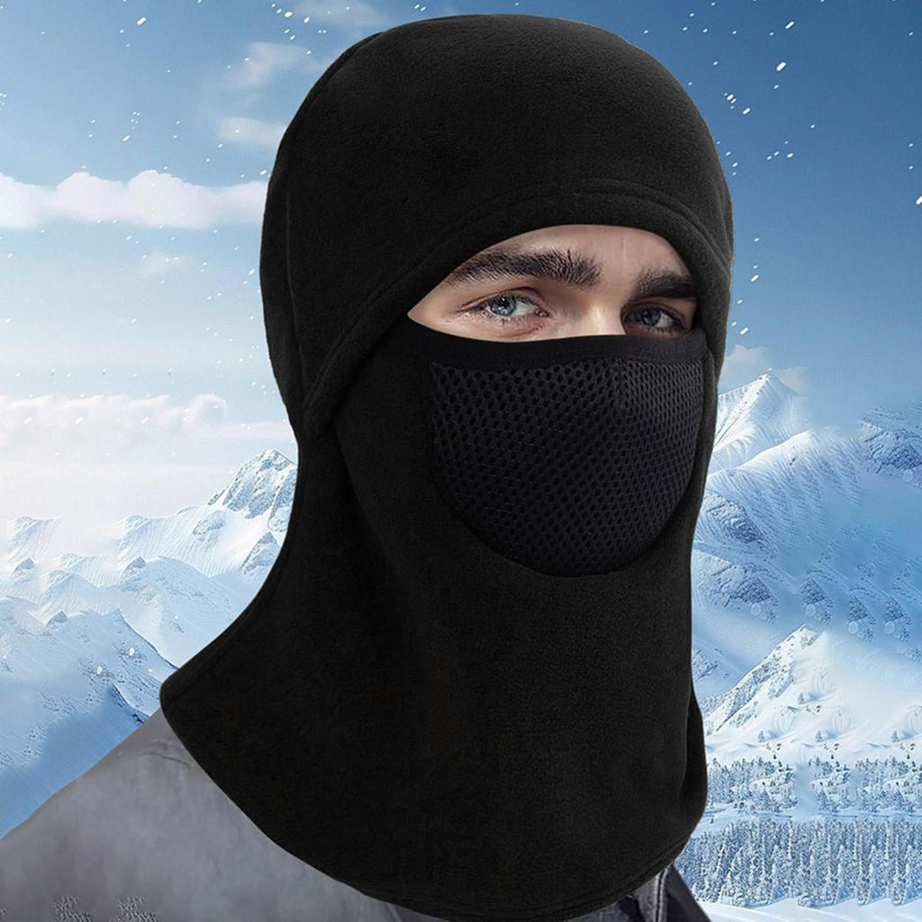 Motorcycle Winter Face Cover Scooter Warming Supplies Ice Fishing Neck Gaiter For Scooter Highway Riding City Commuting