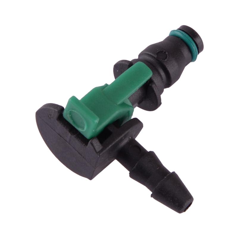 2Pcs Injector Leak Off Nozzle Return Connector Fit for Peugeot Ford Citroen Mazda