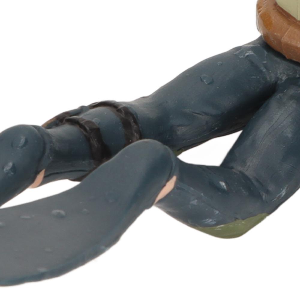 Floating Simulation Fish Tank Diver Ornament Dark Blue Exquisite Design Aquarium Floating Diver Swimming Posture