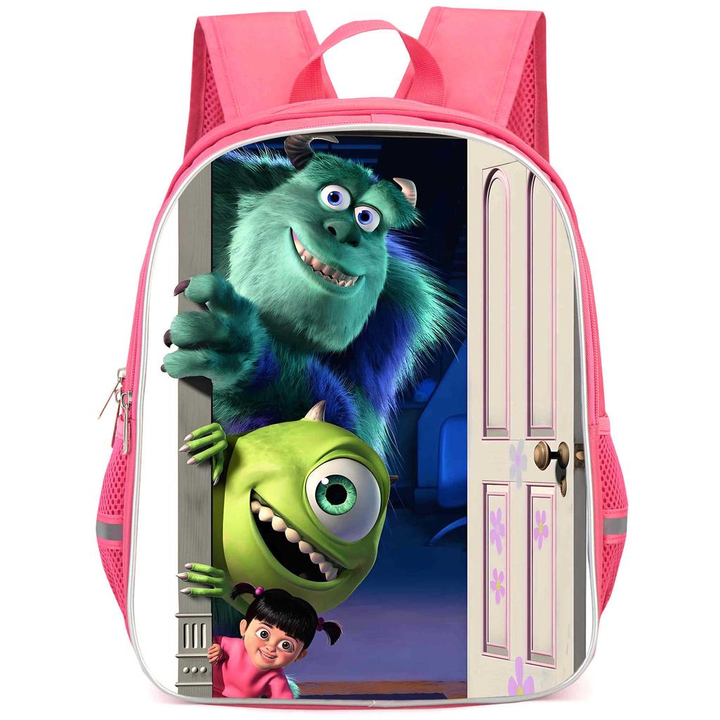 Monsters, Inc School Bag High Definition Printing Casual Lightweight Backpack