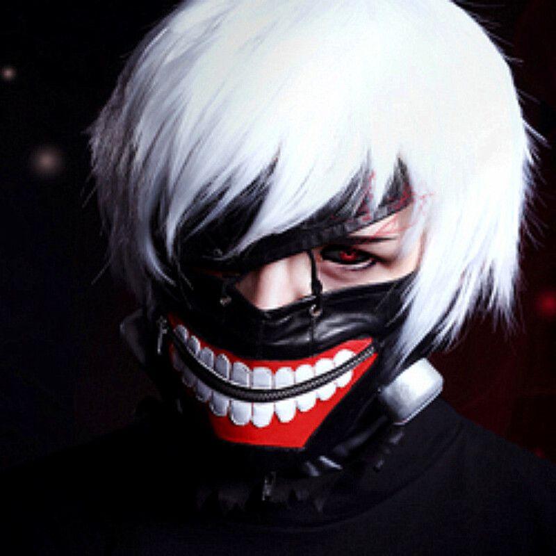 Stylish And Durable Kaneki Ken Tokyo Ghoul Mask For Costume Parties And Masquerades