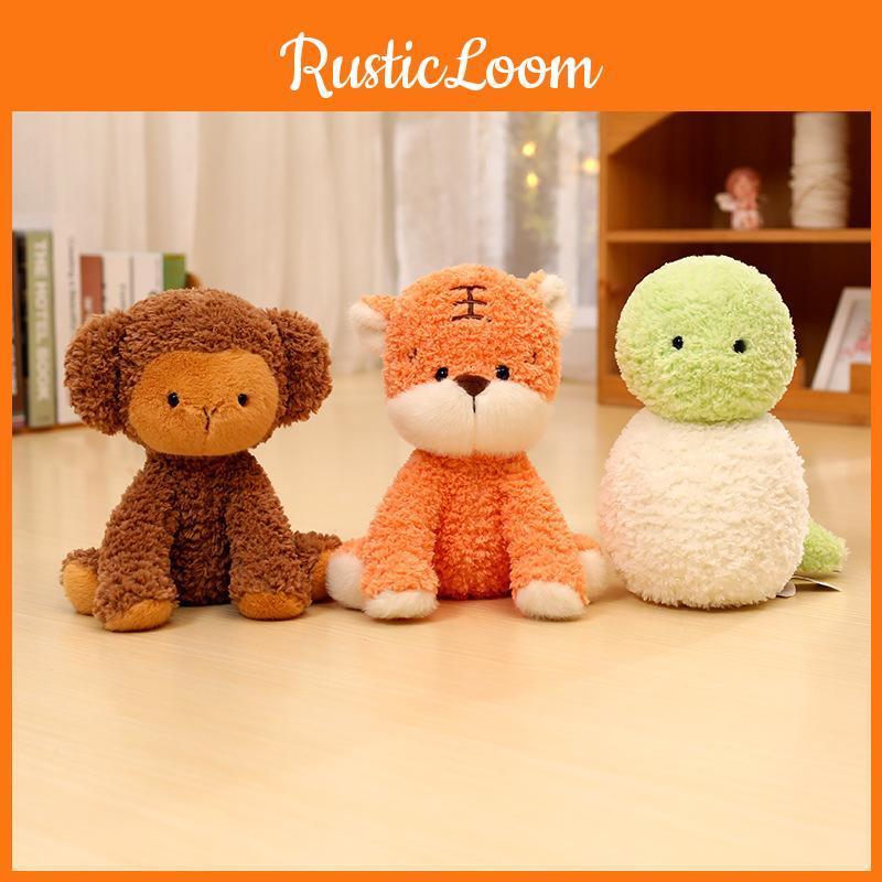 Soft Monkey Sweet Plush Doll Excellent For Birthday Gifts And Comforting Moments