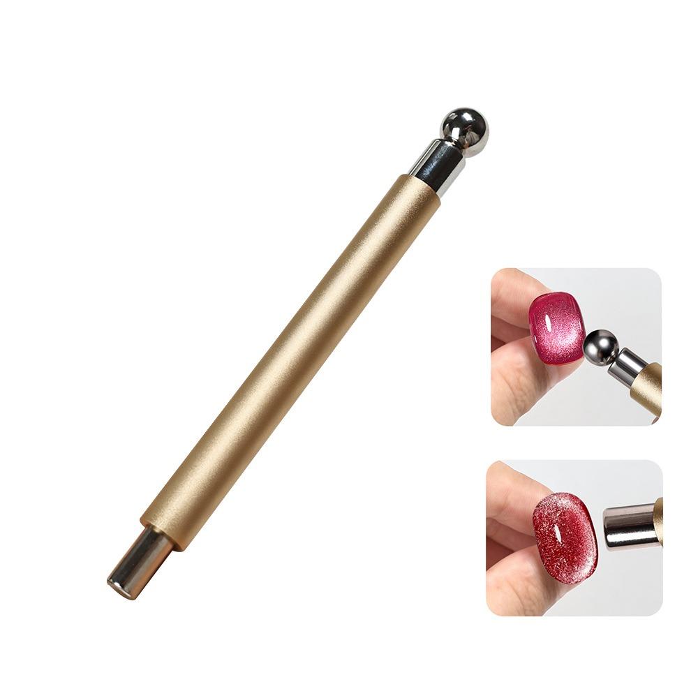 Dual-purpose Cat Eye Nail Glue Magnetic Iron Rod Large Magnetic Pen  for Manicure Magnetic Tools