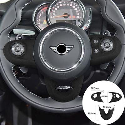 BMW MINI F F54 F55 F56 F57 F60 2014-2020 Alcantara Süet direksiyon Paneli Şerit Kapak Araba Trim Çıkartmalar