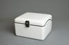 JMS NEW Luggage S Box B-28 White (No Mat (Urethane Sponge Bottom)) Universal Key Compatible, No Mounting Hardware, B-28W-SN