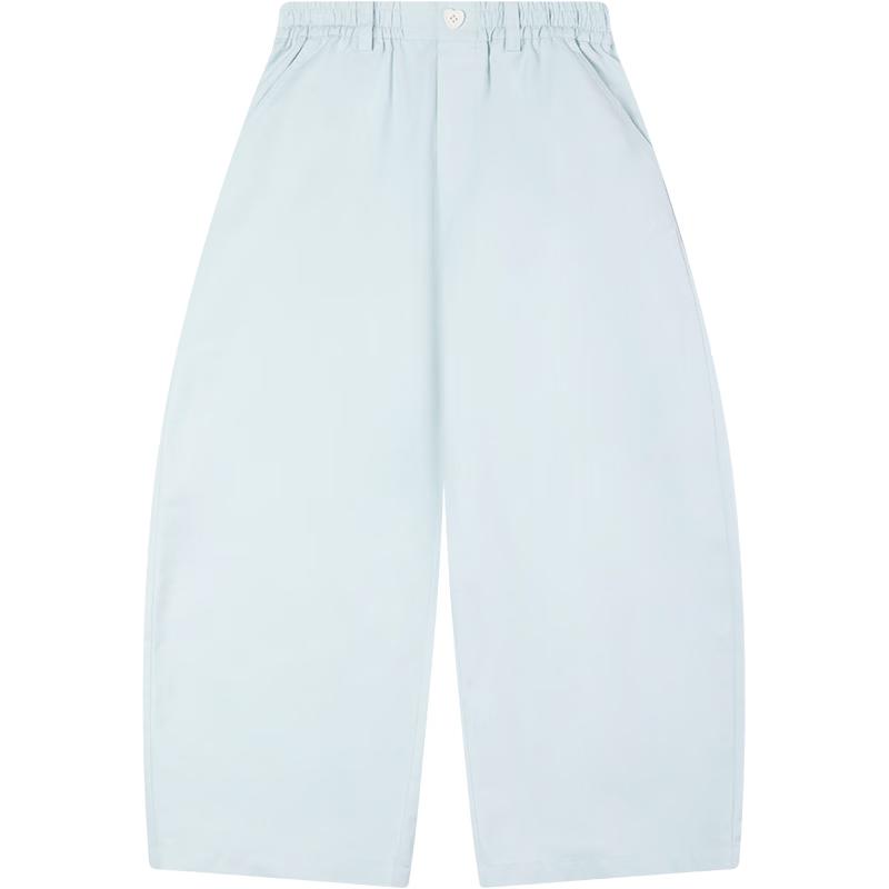 Mucmukn Girls  Versatile Cotton-Blend Casual Pants 160CM