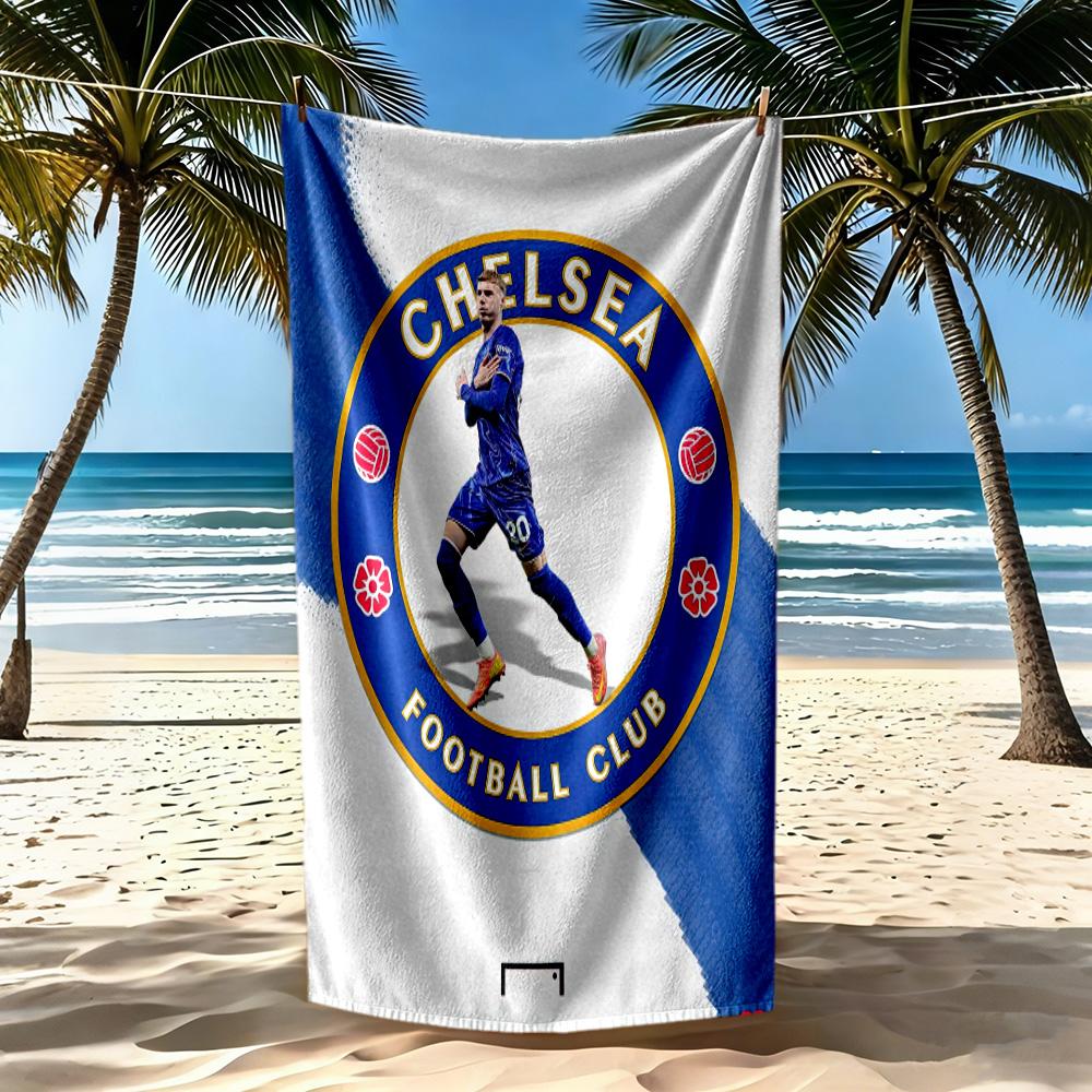 Chelsea Beach Towel Super Soft Microfiber Quickdry Fabric Comfortable Lightweight Suitable For Swimming Gym Camping Yoga Vacation