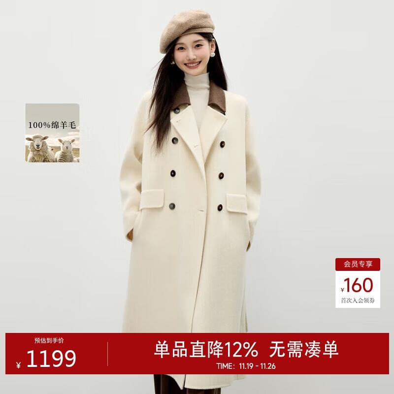 

Qiusbiyiren Women s Elegant Retro Lamb Wool Coat M
