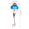 Y5JC Outdoor Stakes Bird Feeder Red Hummingbird Feeders Large Coneflower