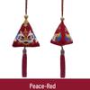 Handmade Zongzi Sachet with Tassel - Mugwort Mosquito Repellent, Dragon Boat Festival Gift Box Souvenir