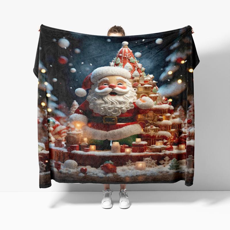 

Домашнее украшение плюшевые пледы Диван одеяло Покрывало кровать пушистые мягкие одеяла декор Плед Современный Хэллоуин Счастливого Рождества зима 30x40inch