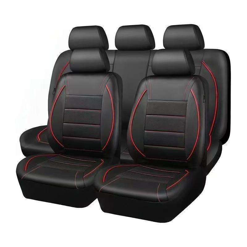 Universal Car Seat Cushion Covers Vehicle Cushion Protectors 5pcs Car Seat Covers and 5pcs Headrest Covers All-Season