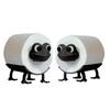 Cute Design Animal Shaped Toilet Paper Holder Bull Frog Shape Dog Shape Standing Bathroom Paper Towel Holder Stand Design