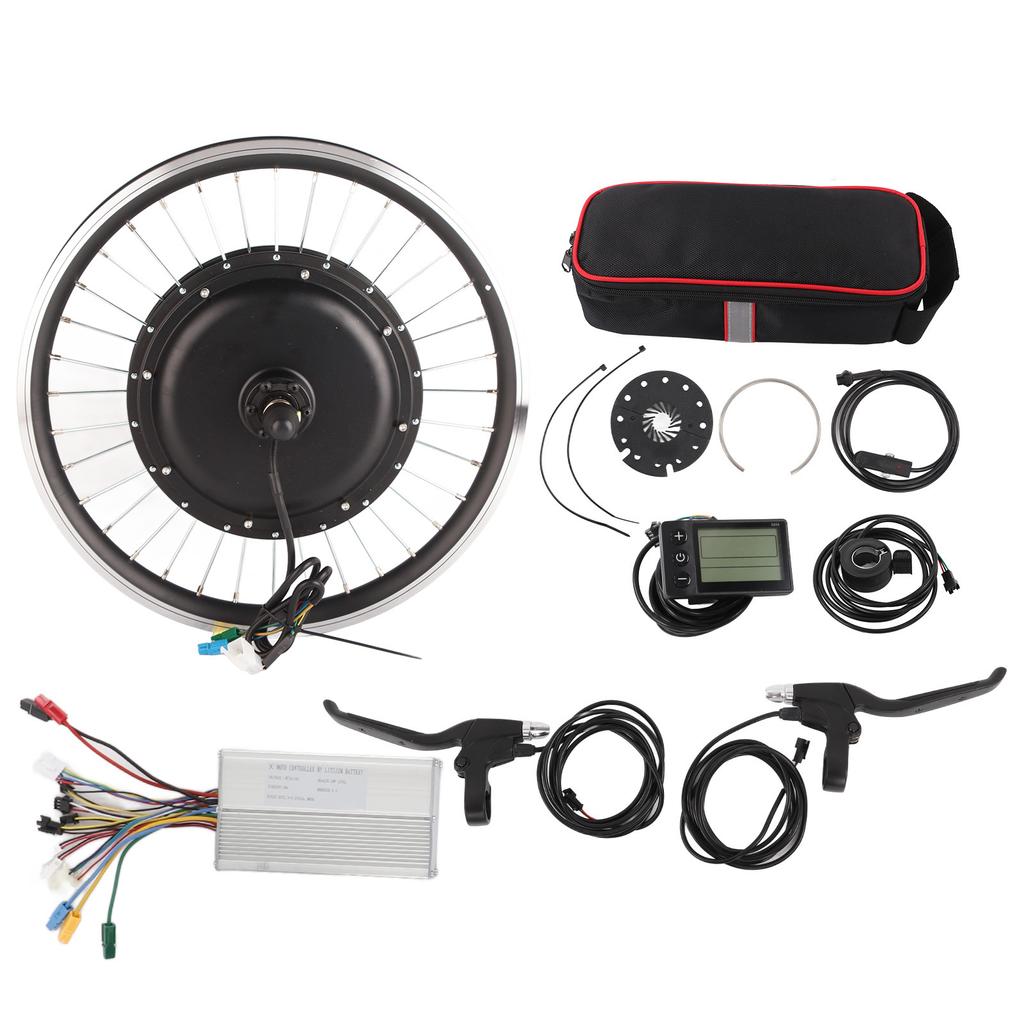 Rear Wheel Electric Bicycle Conversion Kit 48V 1000W Rear Drive 20 Inch Motor LCD S866 Display