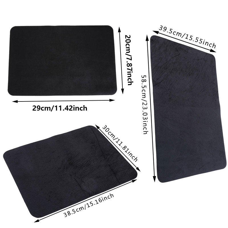 Creative Black Professional Card Deck Mat Magic Tricks Poker & Coin Prop Close Up Tools