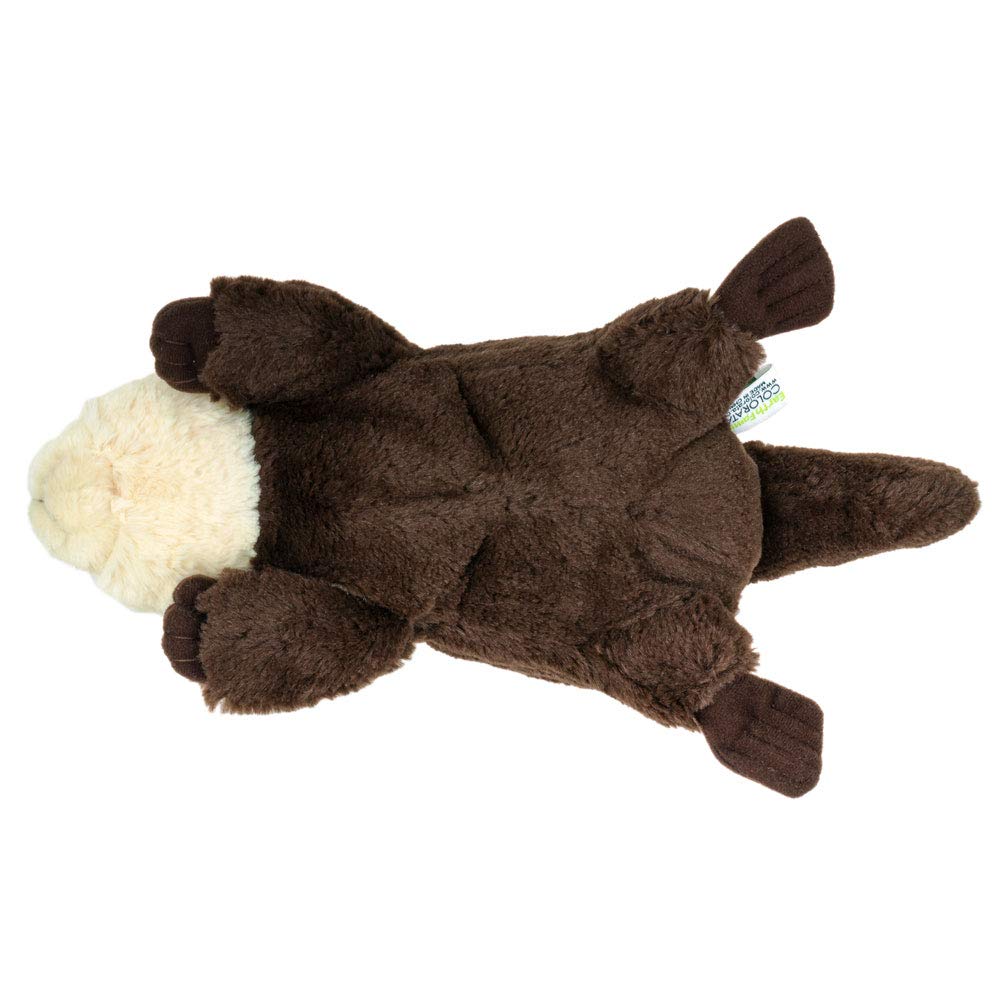 Carolata Sea Otter Plush Toy Down Realistic Animal Toy Doll Gift Present Birthday Christmas Present (Large/Lying Series/Soft Touch) (Twice Tested) /