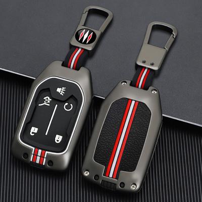 3/4/5/6 Button Car Key Case Cover Shell Fob for GMC Terrain 2019 for Chevrolet Suburban 2019 Car Keychain Interior Accessories