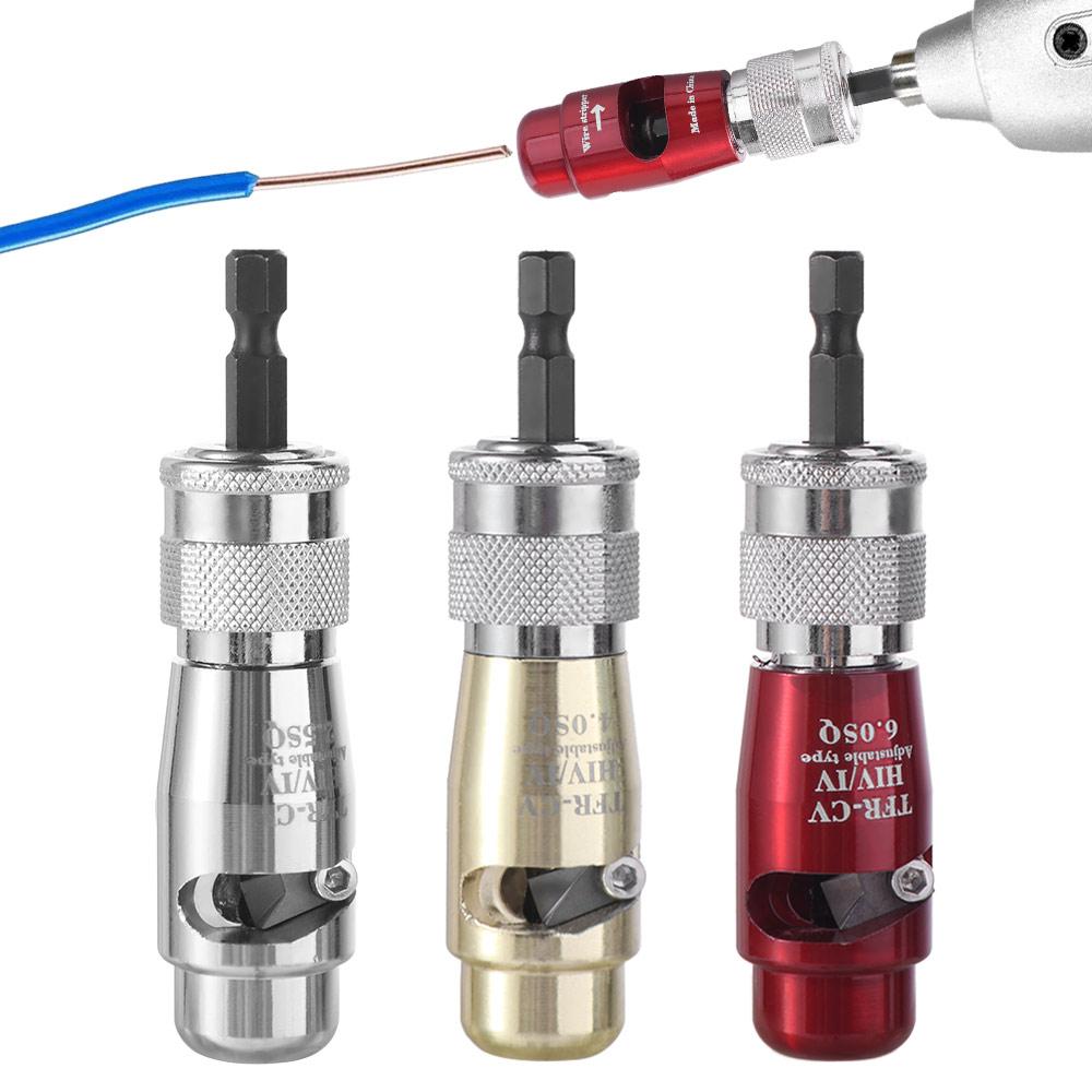 Quickly Stripping Electric Wire Stripper Automatic Stripping Wire Stripper Bit Kit  For Drill