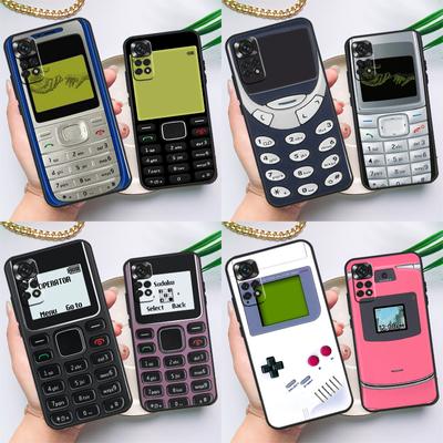Etui na telefon komórkowy Retro do Xiaomi Redmi Note 12 8 9 10 11 Pro 9S 10S 11S 8T Redmi 10 12C 9C 10A 10C Coque