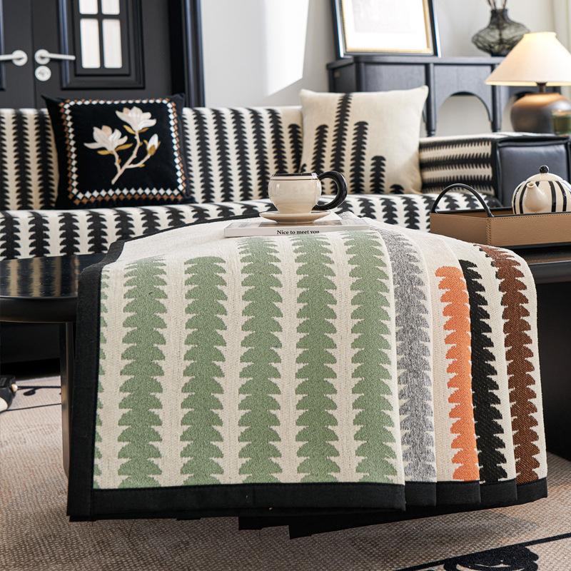 Жаккардовая подушка для дивана из синели для пожилых людей — фото 7