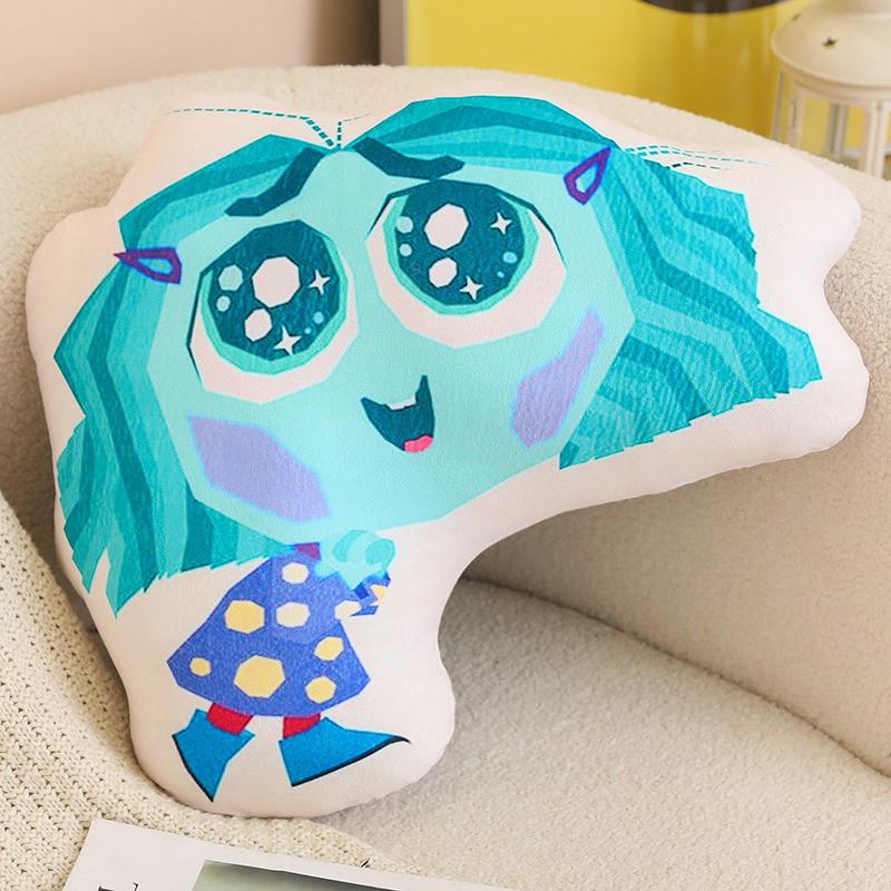 Inside Anxiety Out Envy Disgust Sadness Fear Ennui Plush Pillow Toy Gift Doll