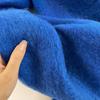 Blue Mohair Scarf Vacuum Packaging Autumn and Winter Solid Color Scarf Shawl