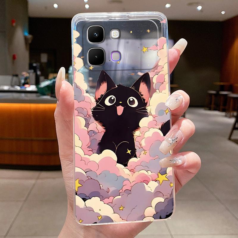 Casing For Infinix Note Edge 5G X6887 Aesthetic Luxury Cute Cool Boy Girls Soft silicone Phone Case Back Cover Transparent Shell