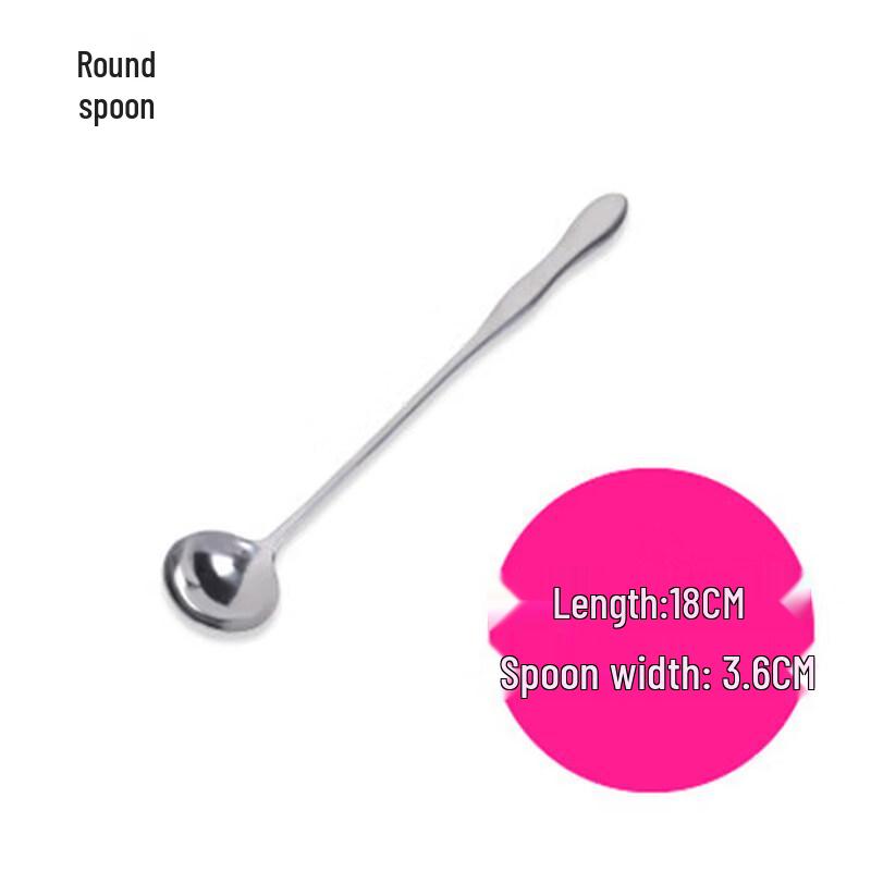 

Biāoxīng Stainless Steel Long Handle Coffee Spoon