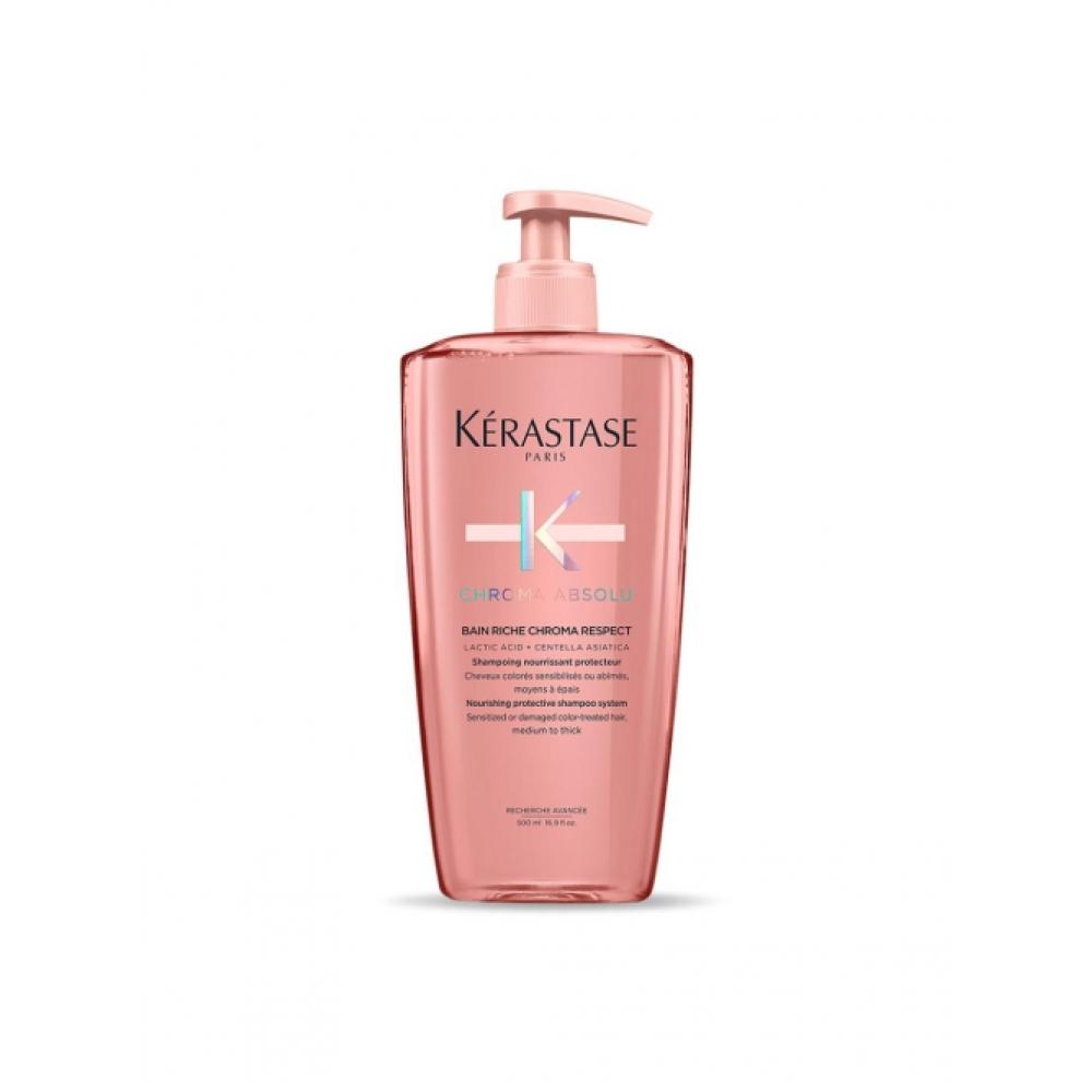 Kerastase Anti Chroma Absolue Shampoo 500ml [Shampoo Für Geschädigtes Coloriertes Haar]