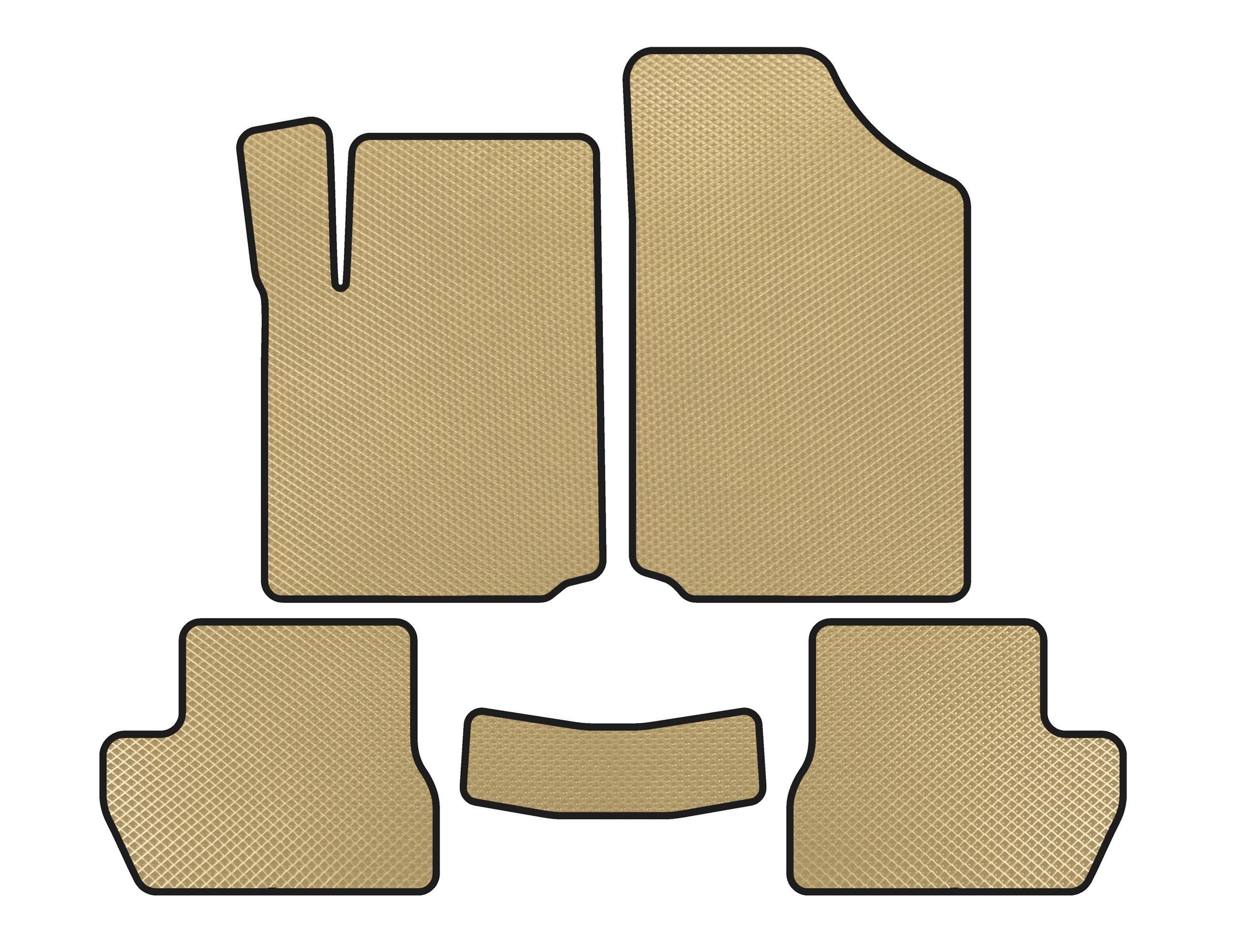 

EVA mats (Beige) for Citroen C-2 2003-2009