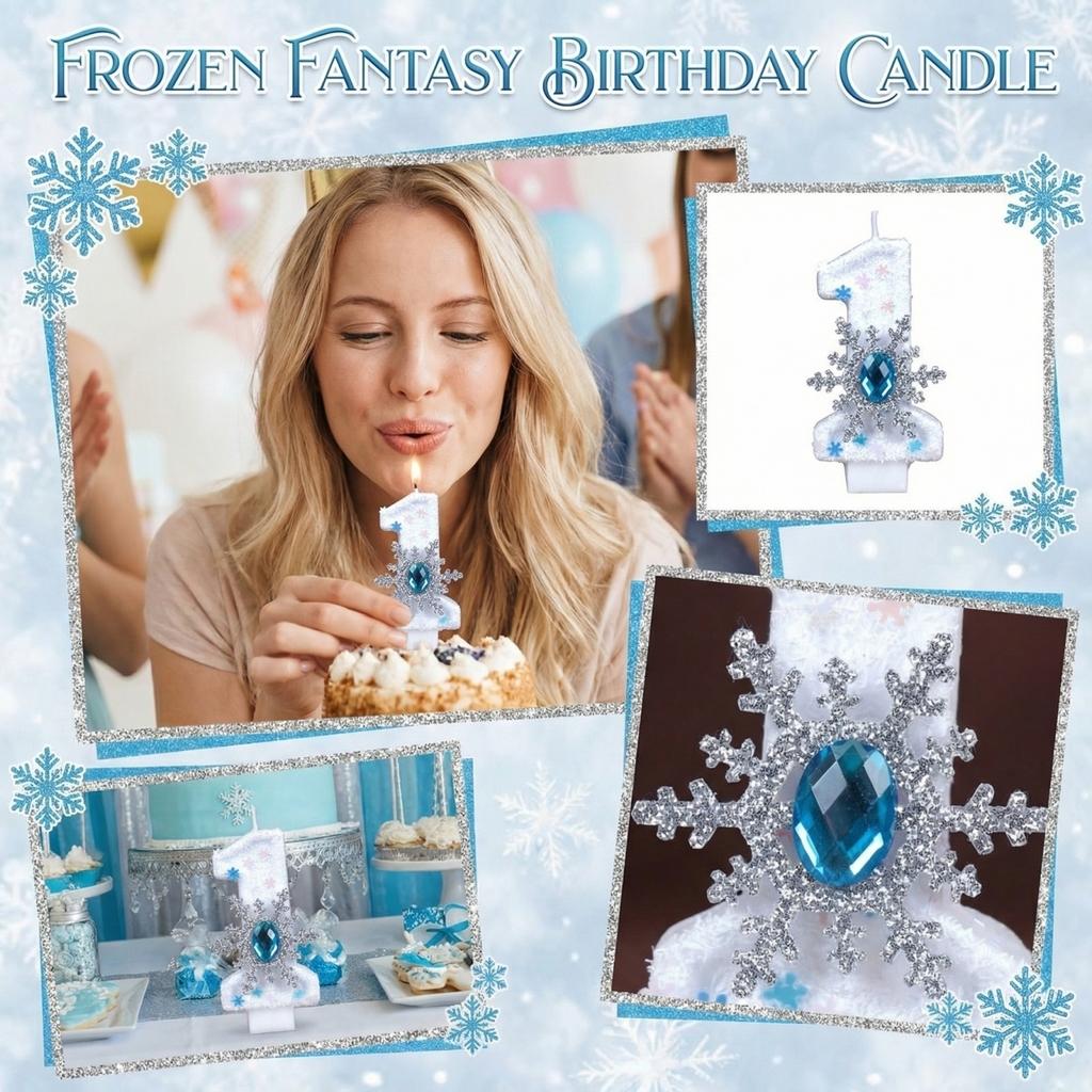 Fashion Cartoon Creative Birthday Candles Party Digital Candles