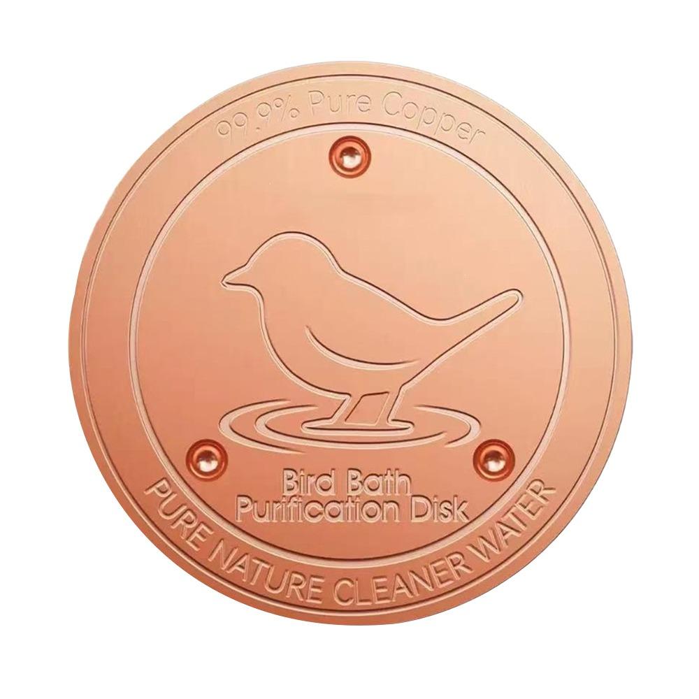 10cm Bird Bath Disk Round Cleaning Plate Bird Bath Water Fountain  for Garden Patio Lawn Fountain