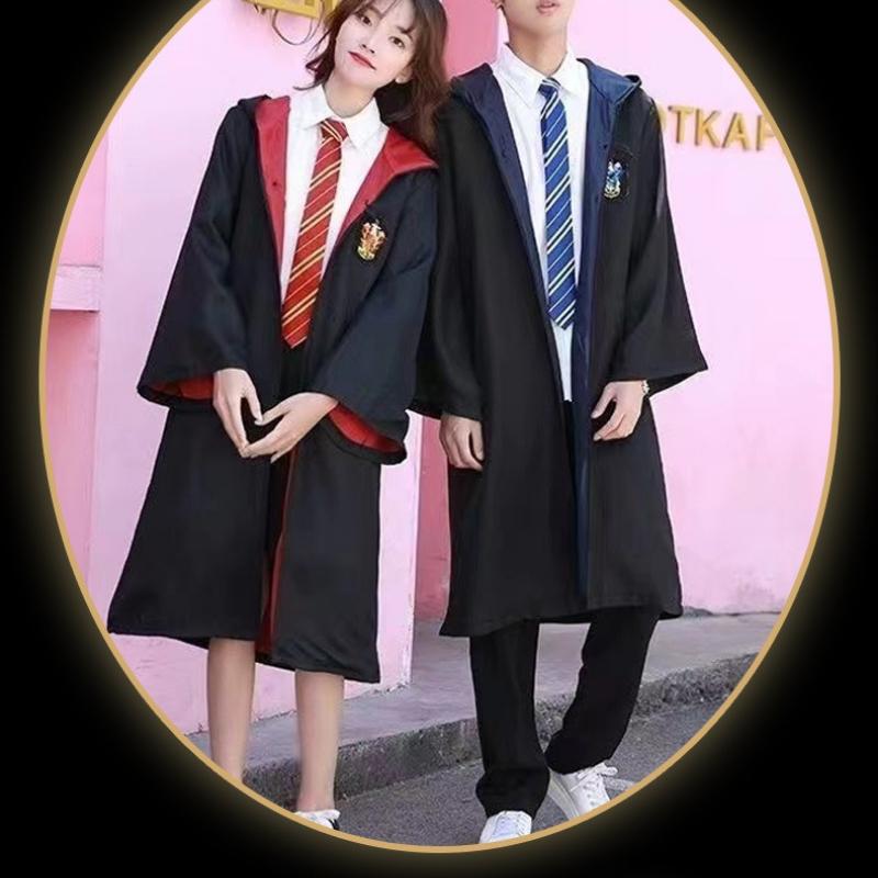 Harry Potter School Robe Cosplay Costume Children's Wizard Robe - Wizard Robe