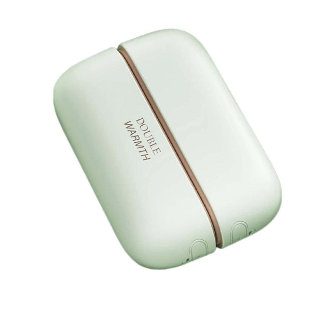 

2 in 1 Portable Electric Hand Warmer Rechargeable Mini Warmer Long Lastin Safe Heating Warmer Pocket Heater for Winter Camping Hunting Outdoor