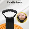 Easy-Carry Storage Strap Heavy-Duty Hook And Loop Cable Organizer Cord Carrying Strap with Handle Storage Strap for Pool Hoses Garden Hoses Extension