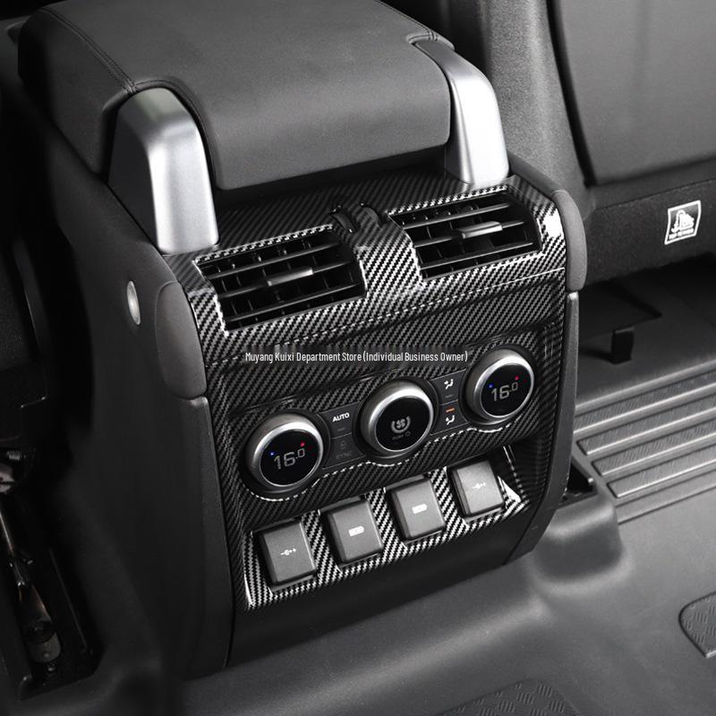 Rear AC Vent Kick Cover for 2020-2025 Land Rover Defender Interior Modification