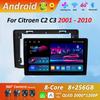 Android 14 Intelligent System for Citroen C2 C3 2001 - 2010 Car Video Multimedia GPS Navigation 4G DSP Stereo Bluetooth WiFi