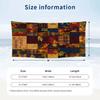 Autumn Harvest Theme Beach Towel Personalized Custom Name & Text Soft Quick Dry Beach Towel for Swimming Travel