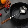 Wooden Handle Cooking Tools Kitchen Utensils Turner Wok Cookware Ladle Skimmer Spoon