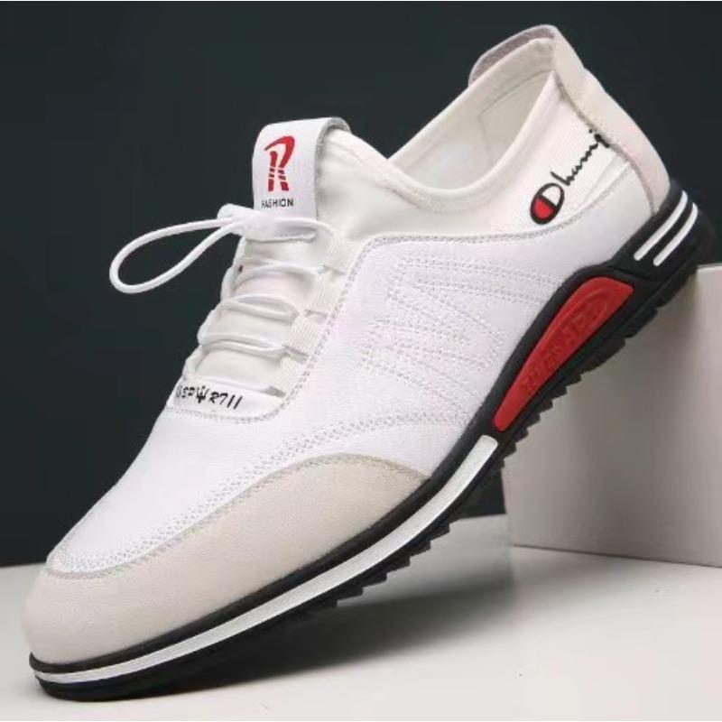 Leather Casual Men's Young Students Versatile Fashion Trendy Shoes Lightweight and Comfortable Sports Men's Shoes